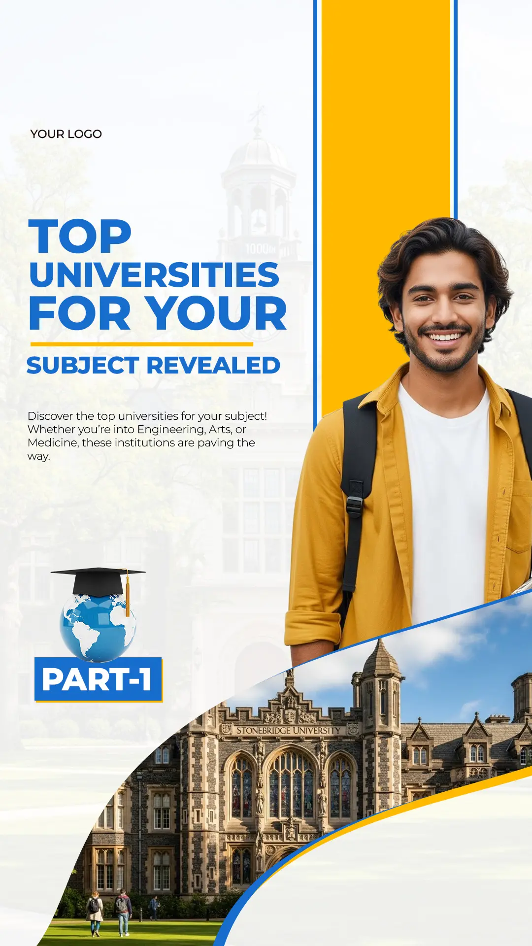 University Admission Story Template