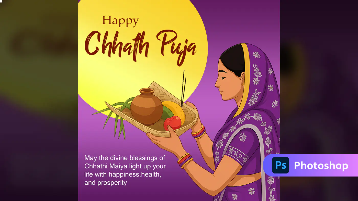 Chhath Puja Celebration Template