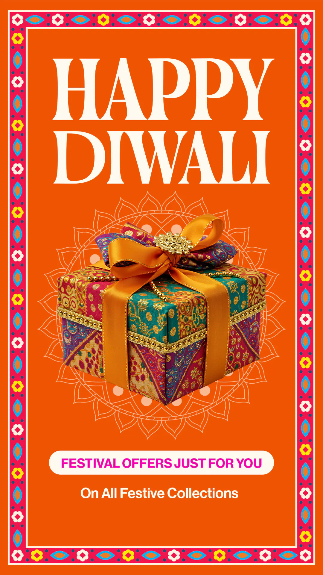 Diwali Festival Promotional Template