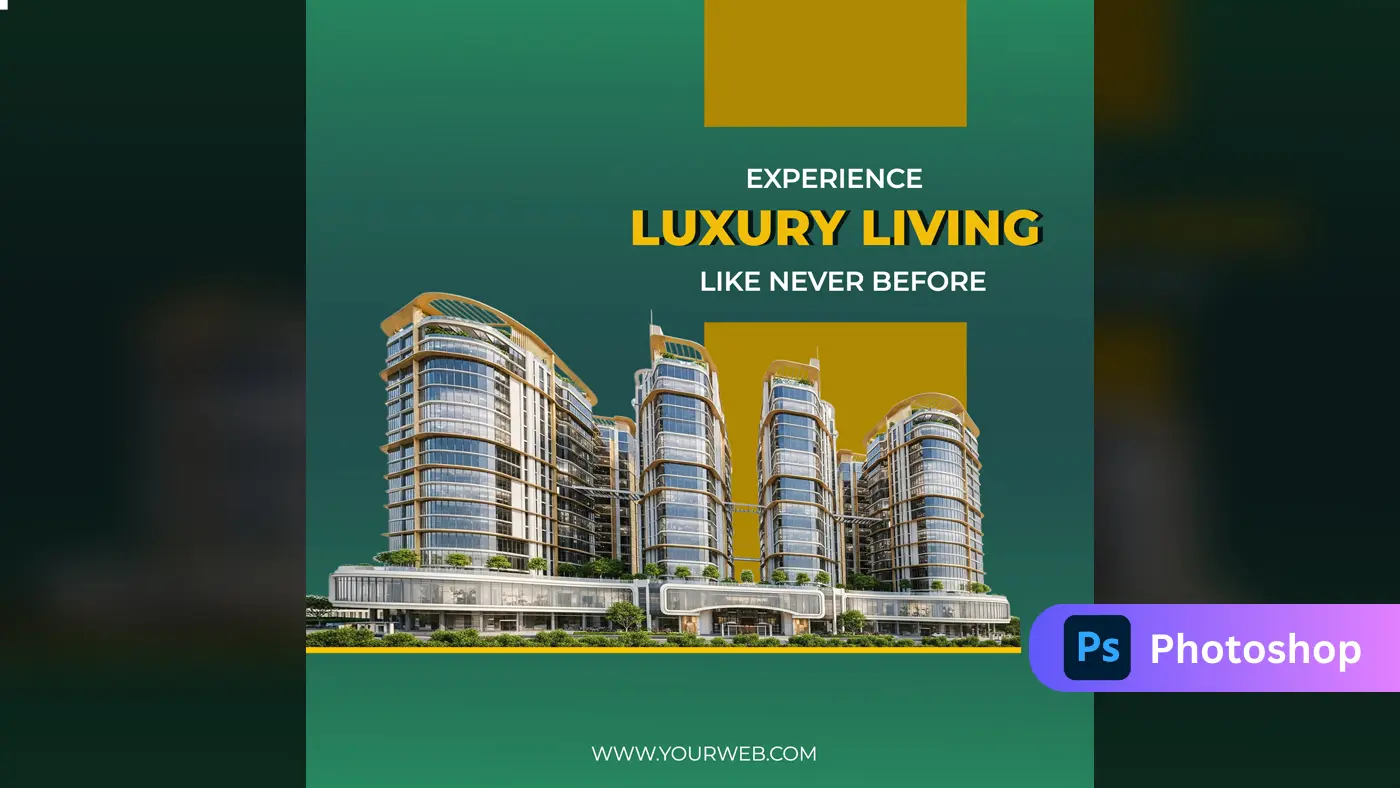 Premium Highrise Development Promotional Template