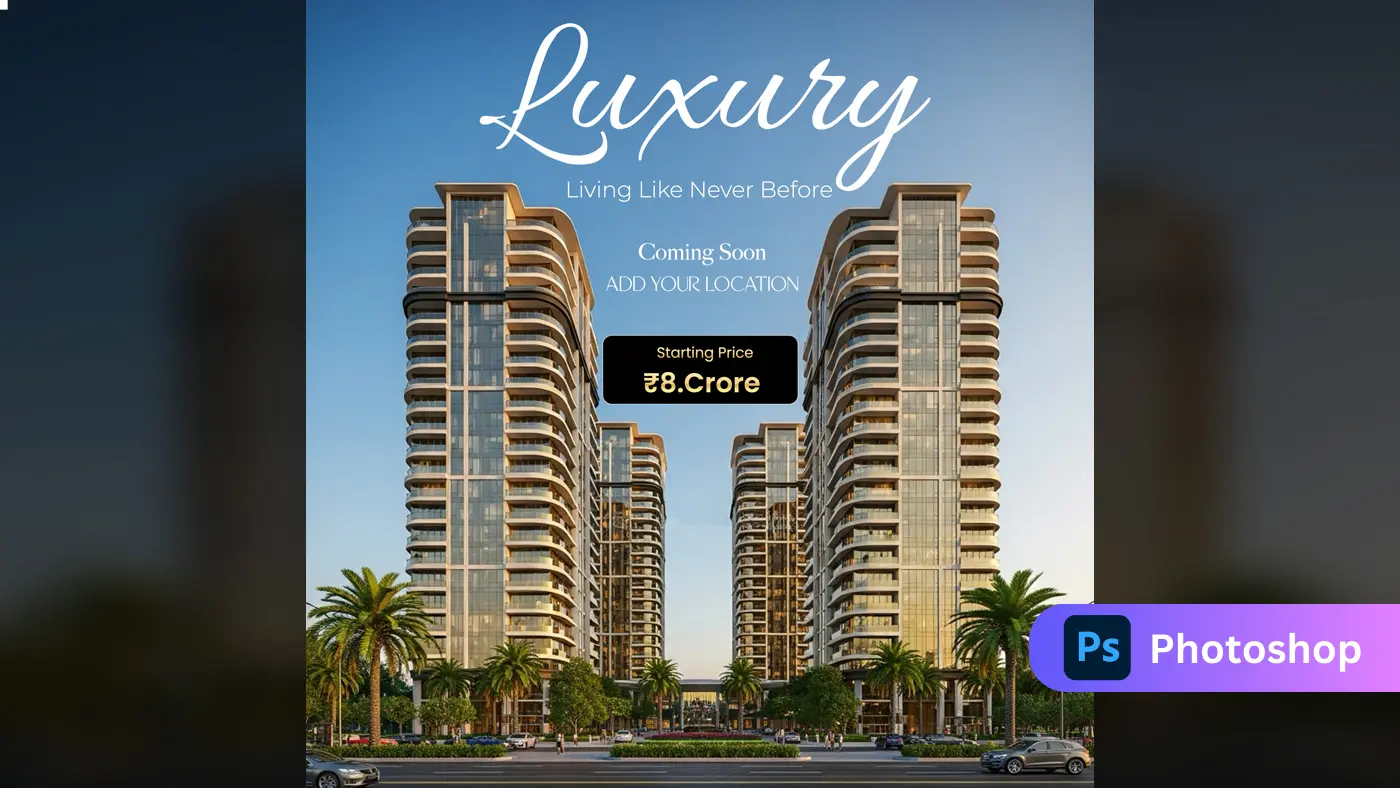 Luxury High-Rise Property Launch Template