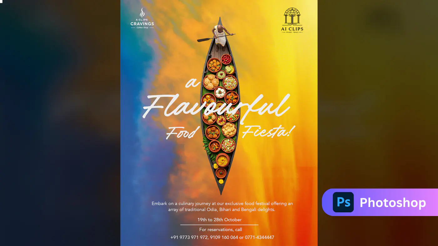 Eastern Indian Cuisine Festival Poster