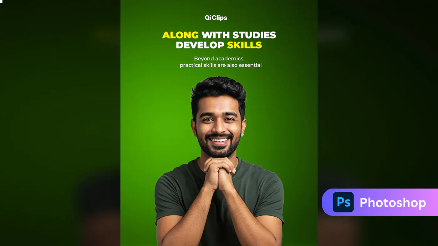 Student Skills Development PSD Banner Template