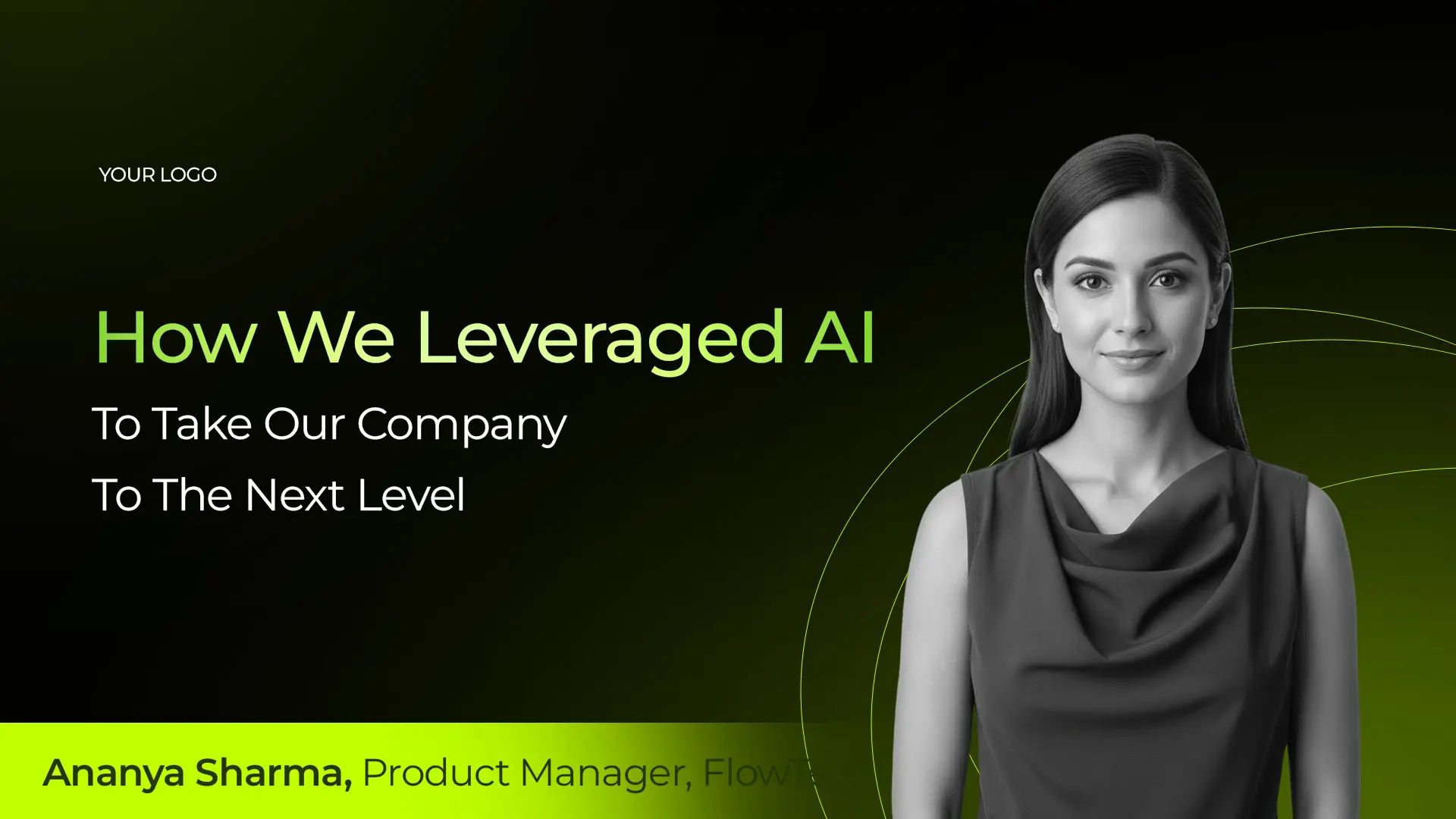 Professional AI Webinar Promotional Banner Template