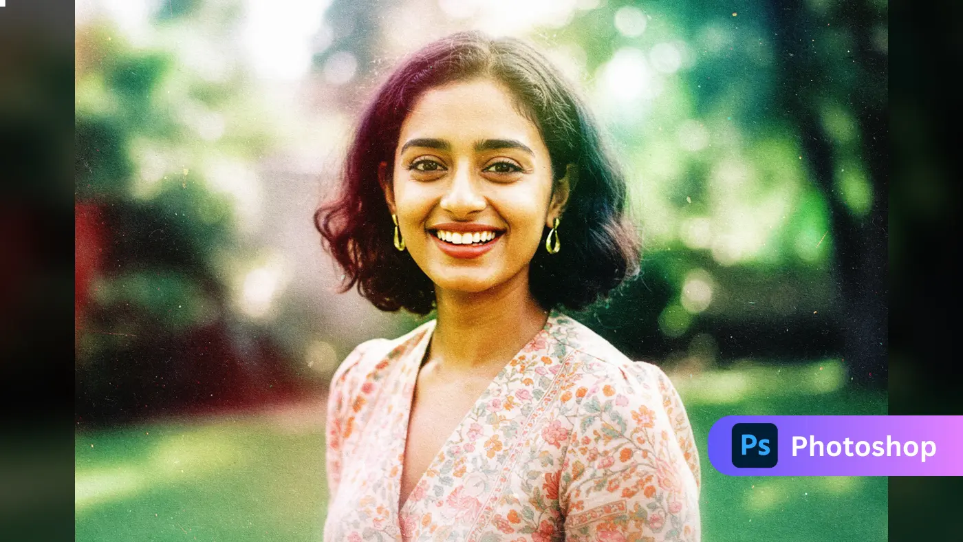 Dreamy Outdoor Glow Effect  Woman Portrait