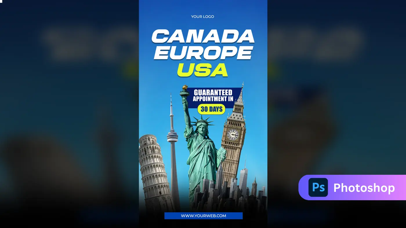 International Immigration Services Social Media Template