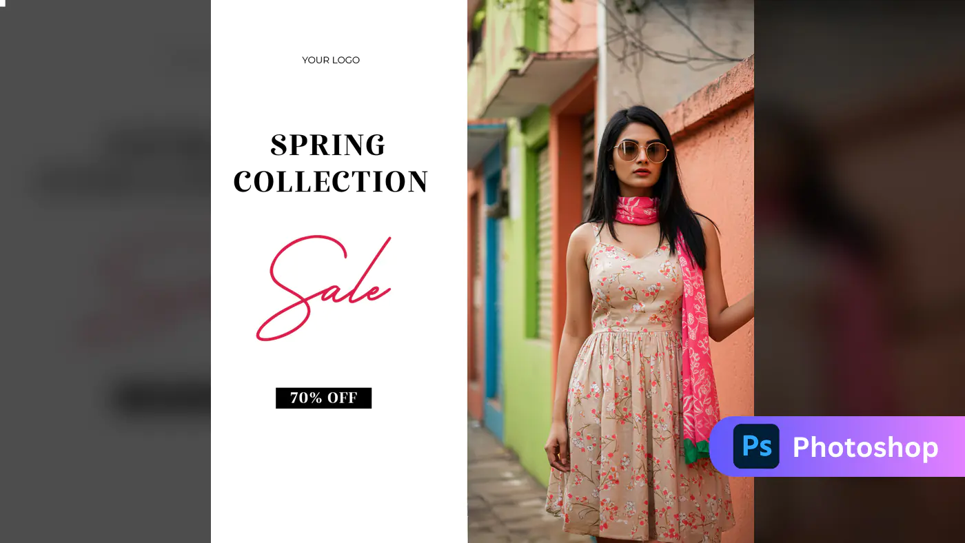 Spring Fashion Sale Social Media Template