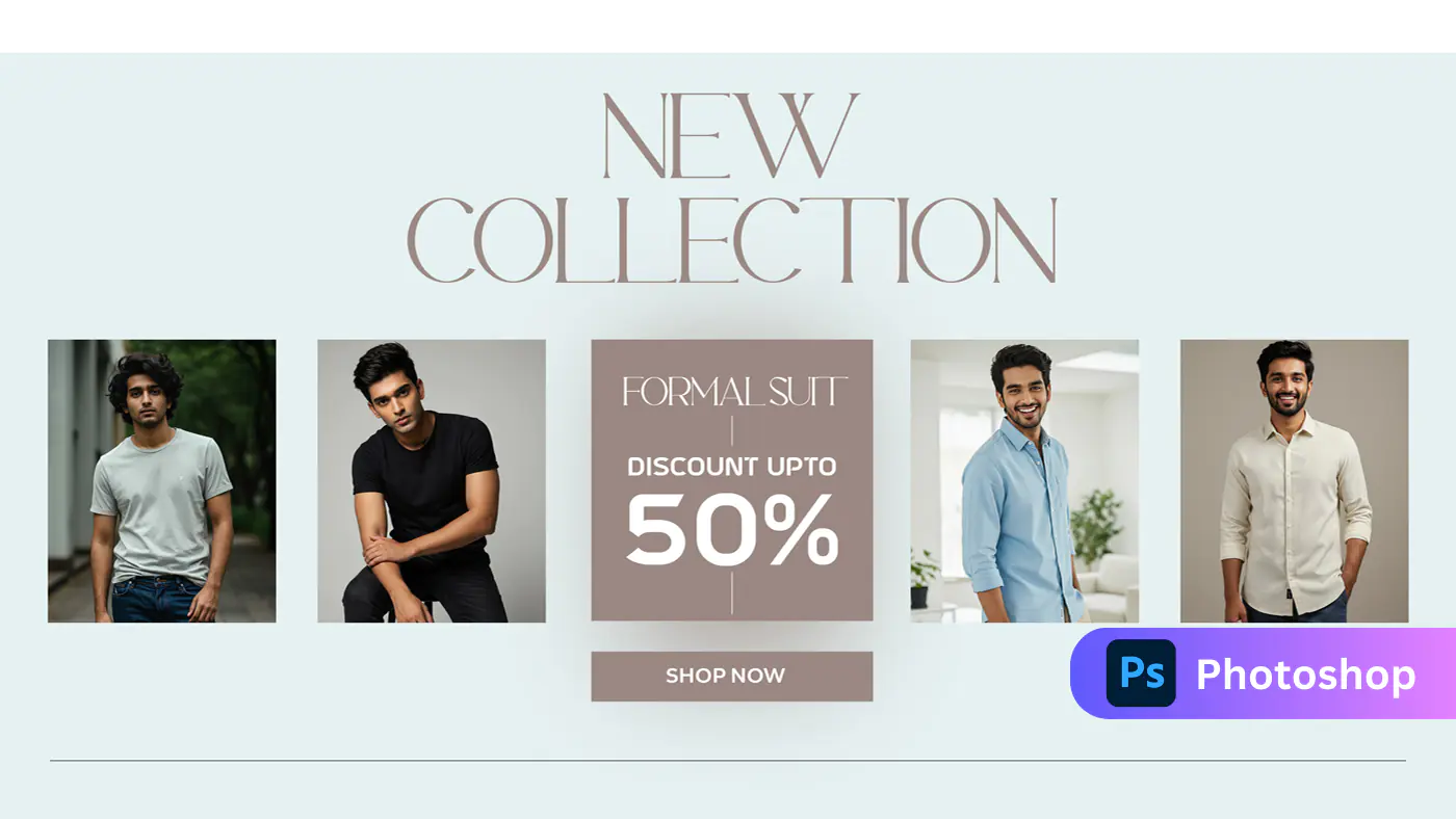Menswear Collection Promo Banner