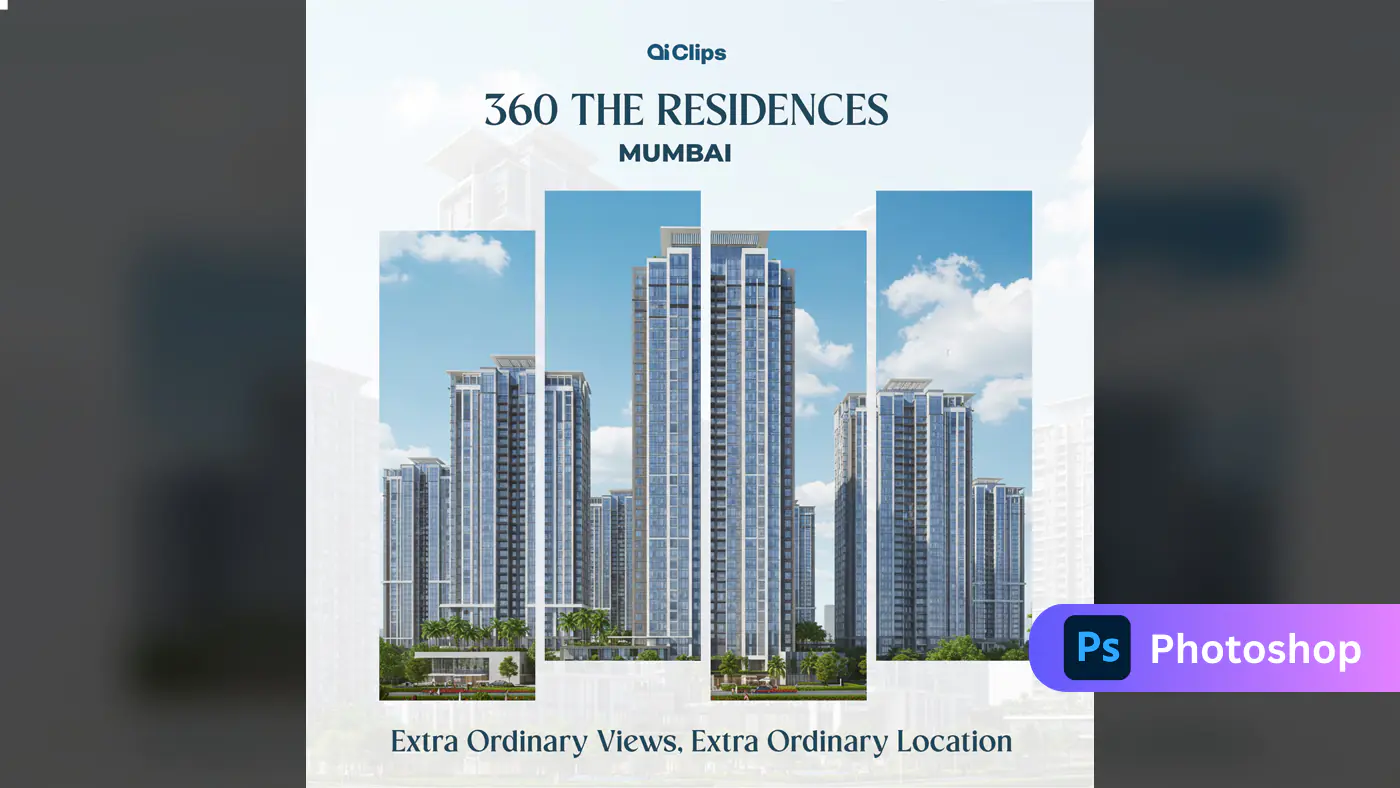 Luxury Mumbai Skyline Real Estate Template
