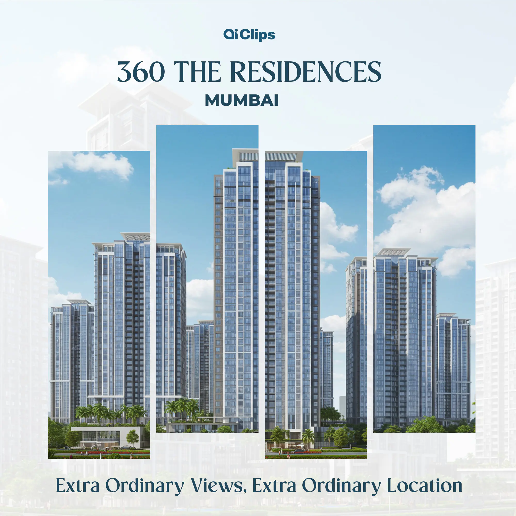 Luxury Mumbai Skyline Real Estate Template