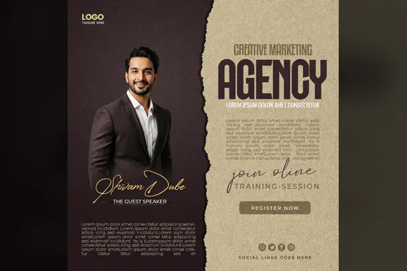 Creative Marketing Agency Webinar Template