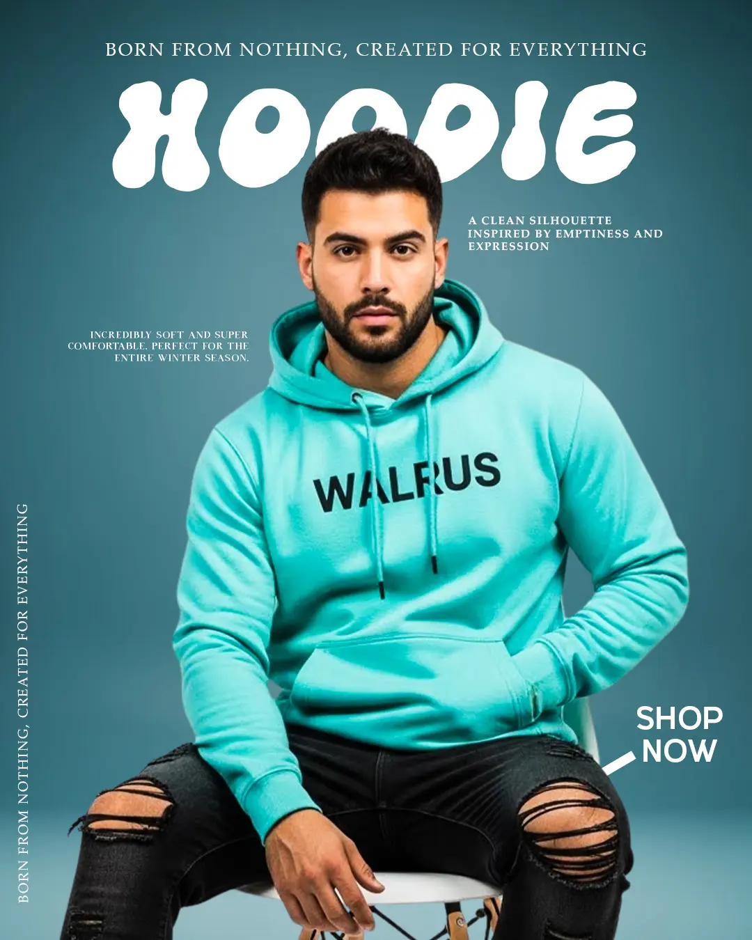 Modern Urban Hoodie Ad Template