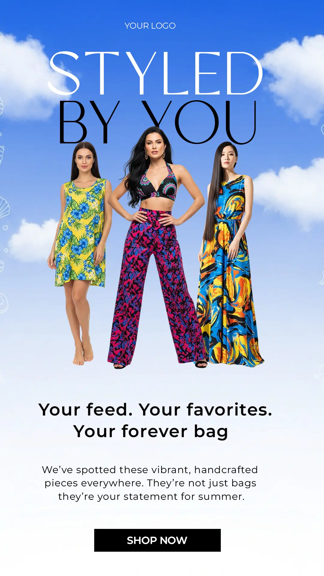 Summer Style Collection Ad Template