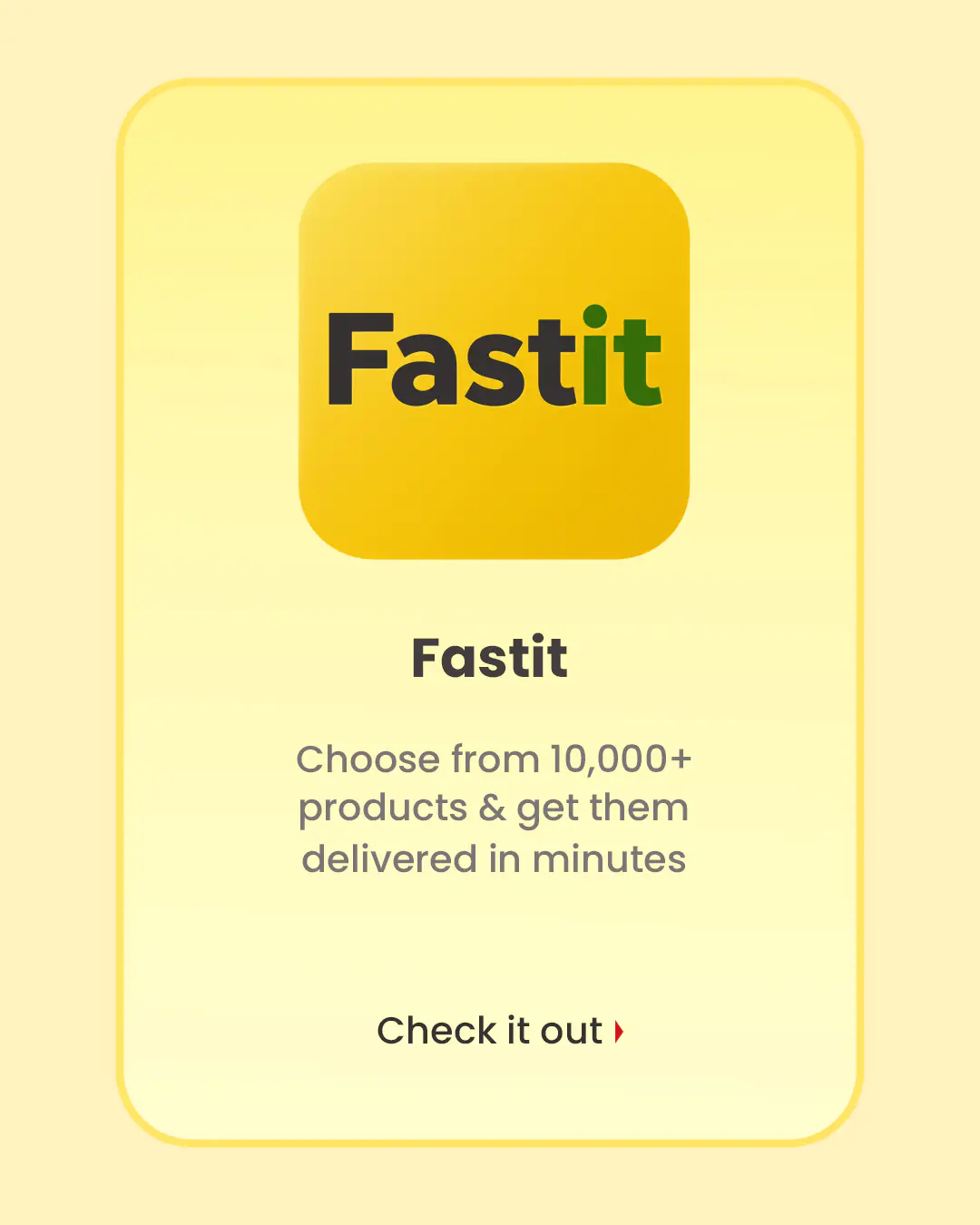 Delivery Service app Template