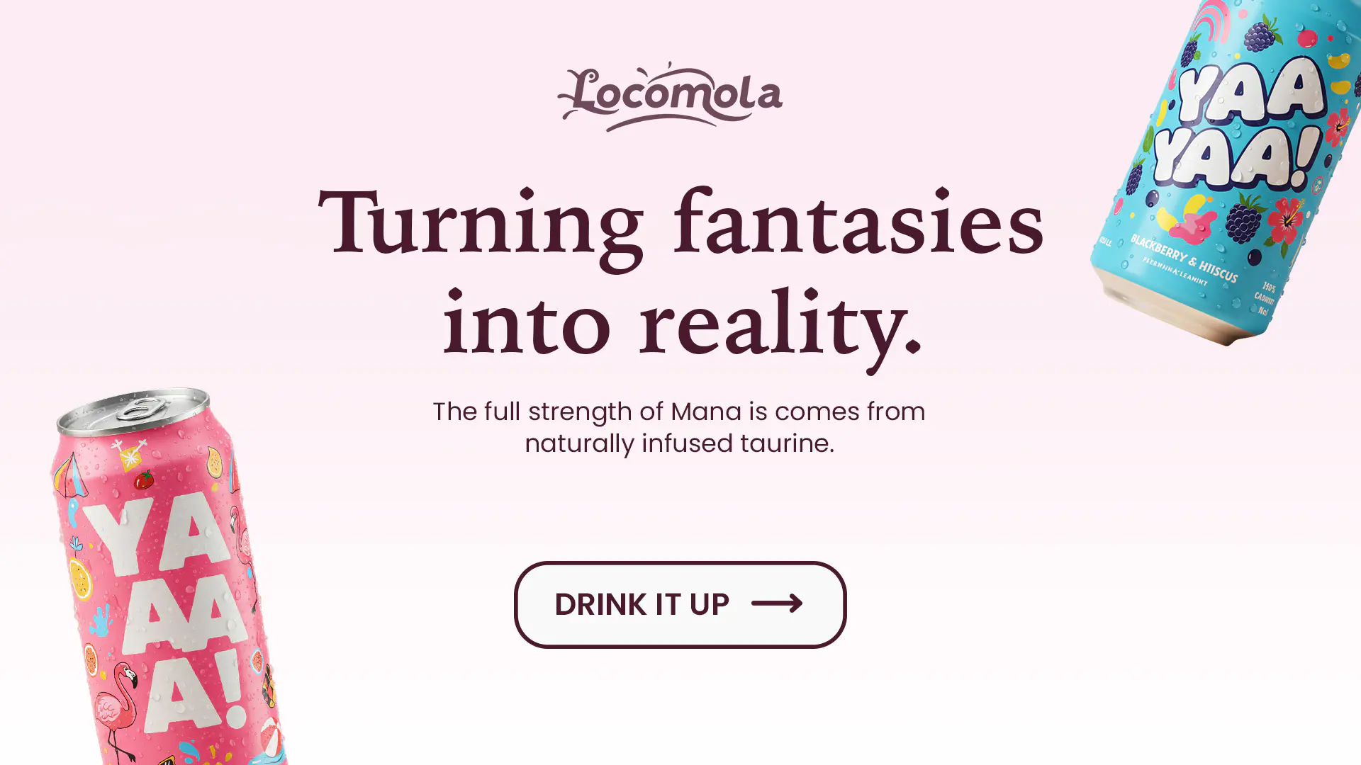 Locomola Beverage Ad Template