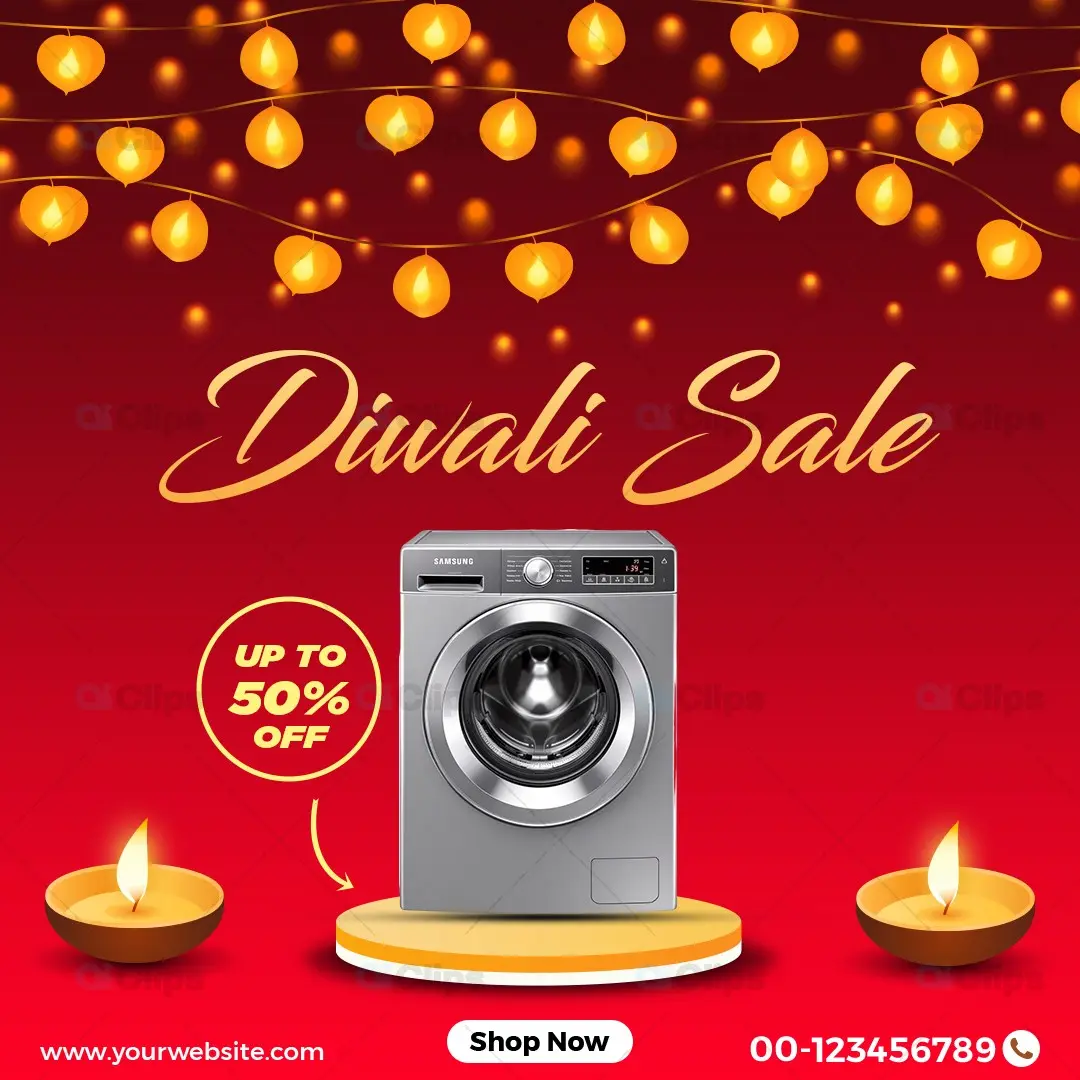Diwali Sale Promotion Banner