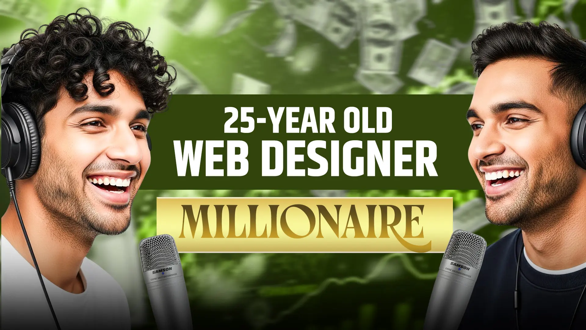 Success Story Podcast Thumbnail Template