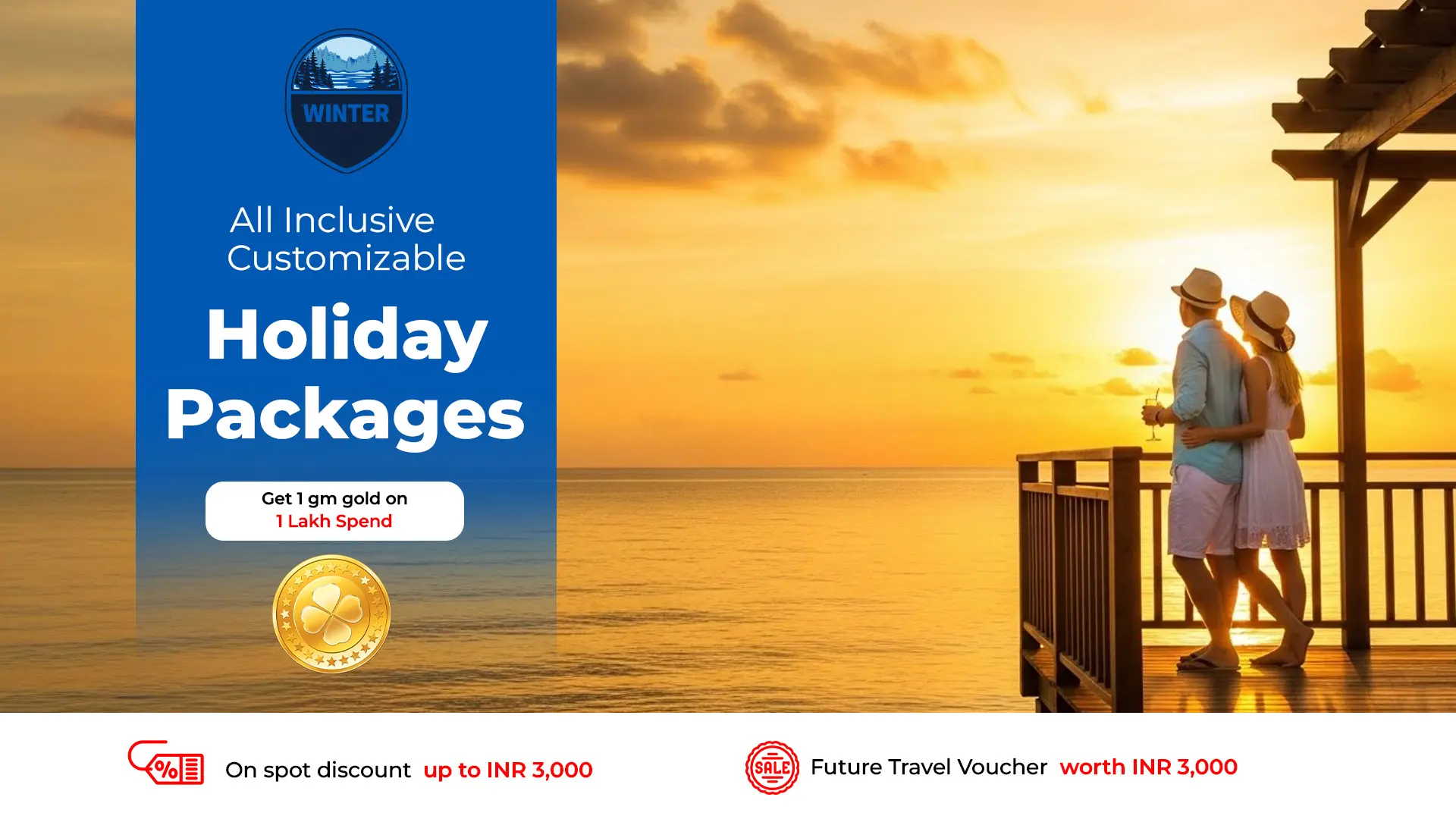 Sunset Holiday Package Promo Template