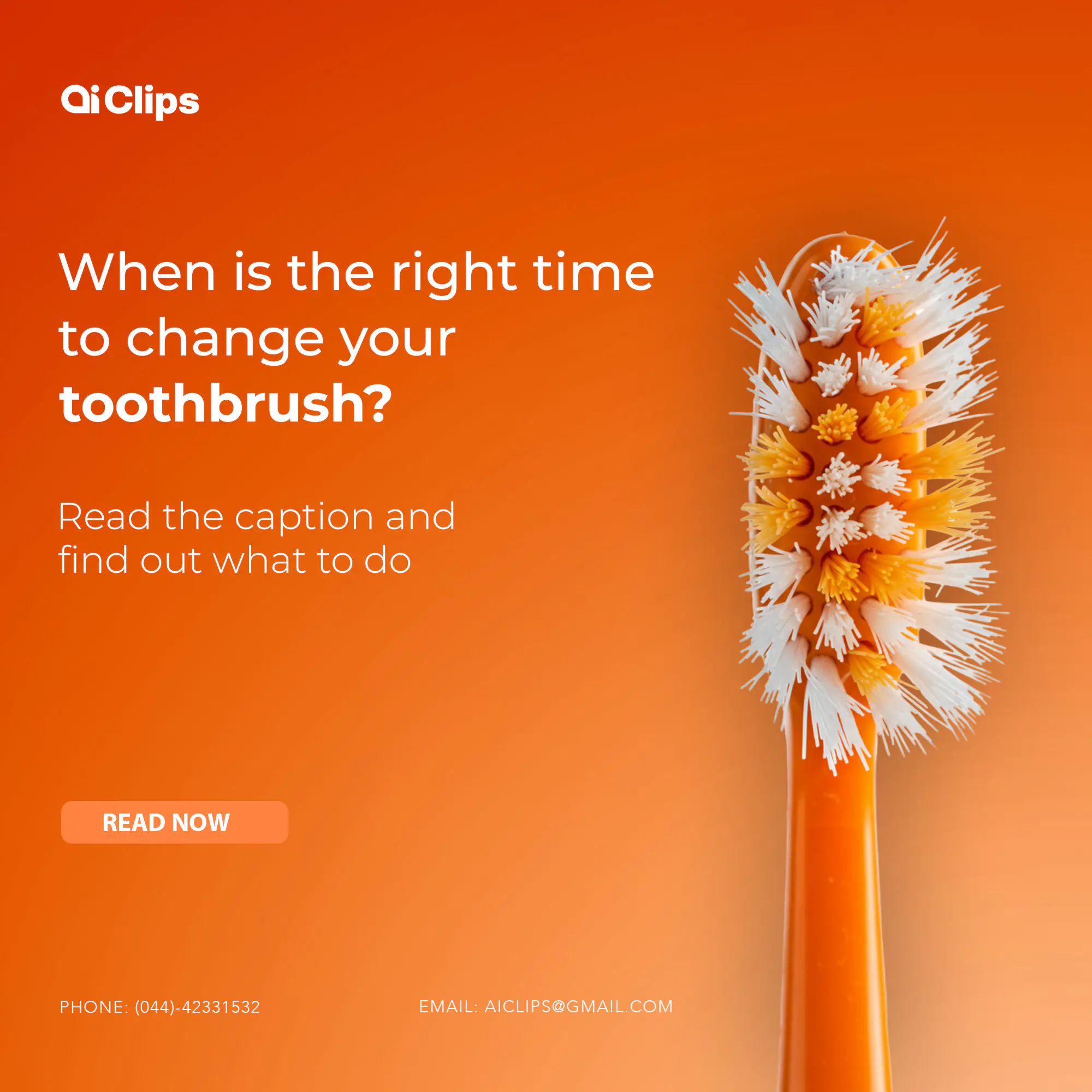 Dental Hygiene Social Media Template