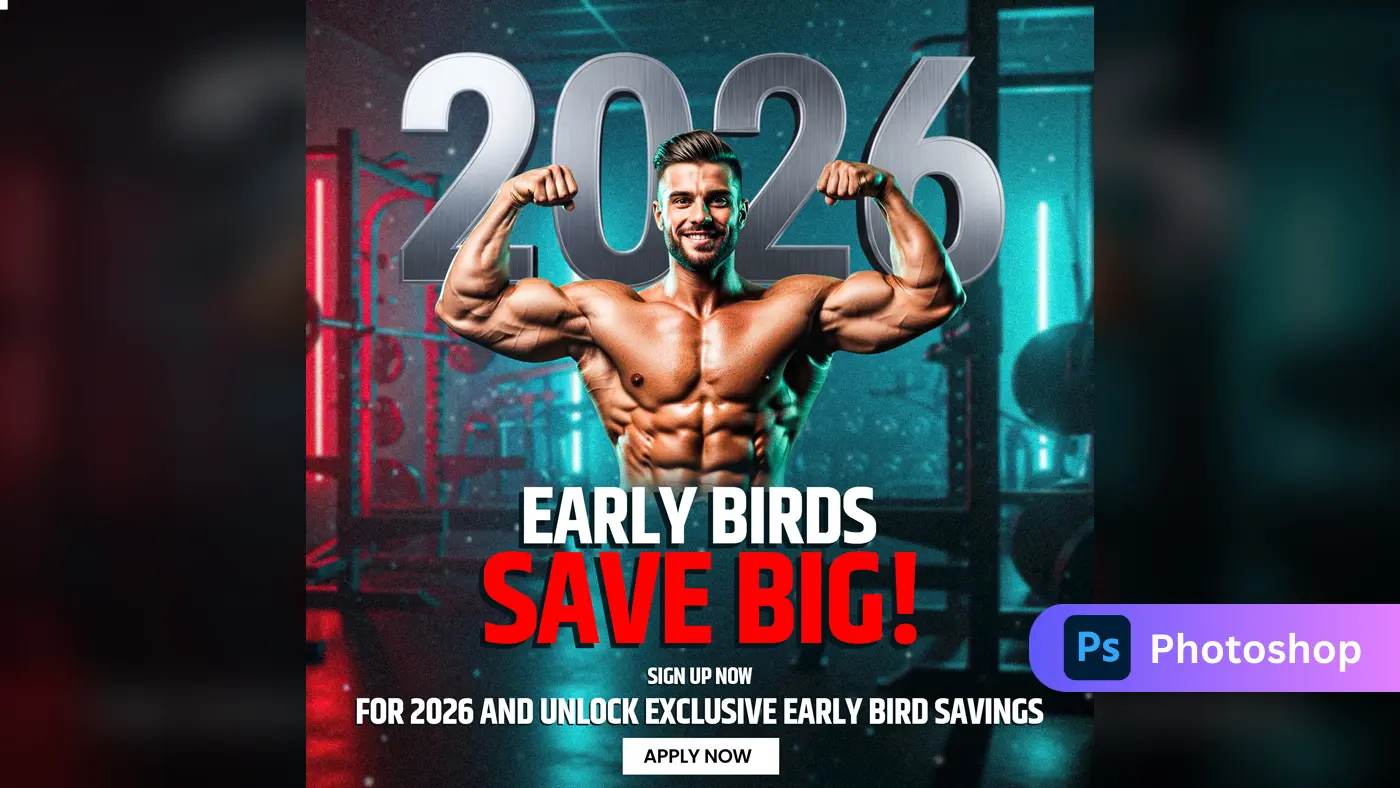 Early Access Fitness Promo Template