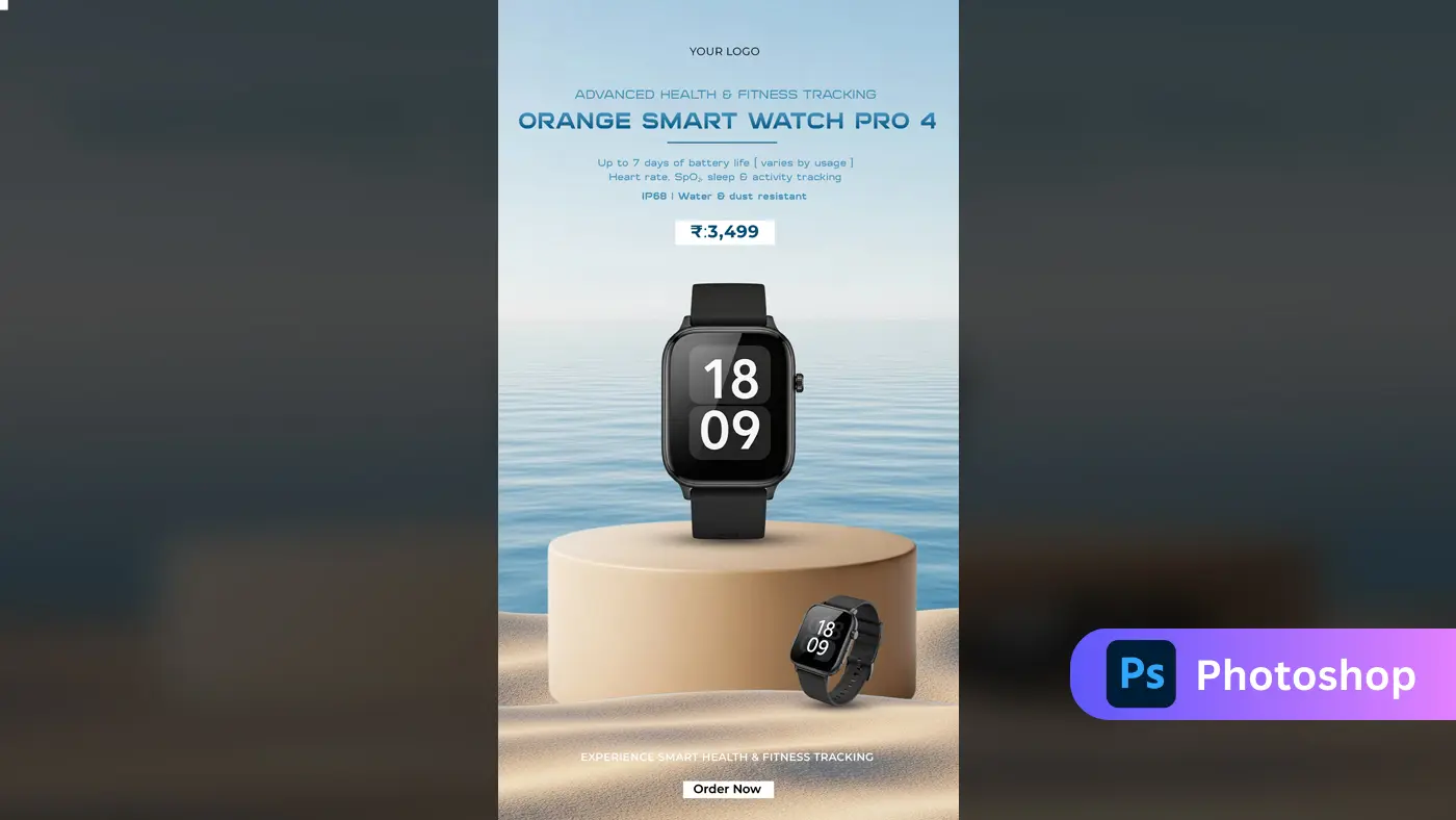 Advanced Smartwatch Health & Fitness Promo