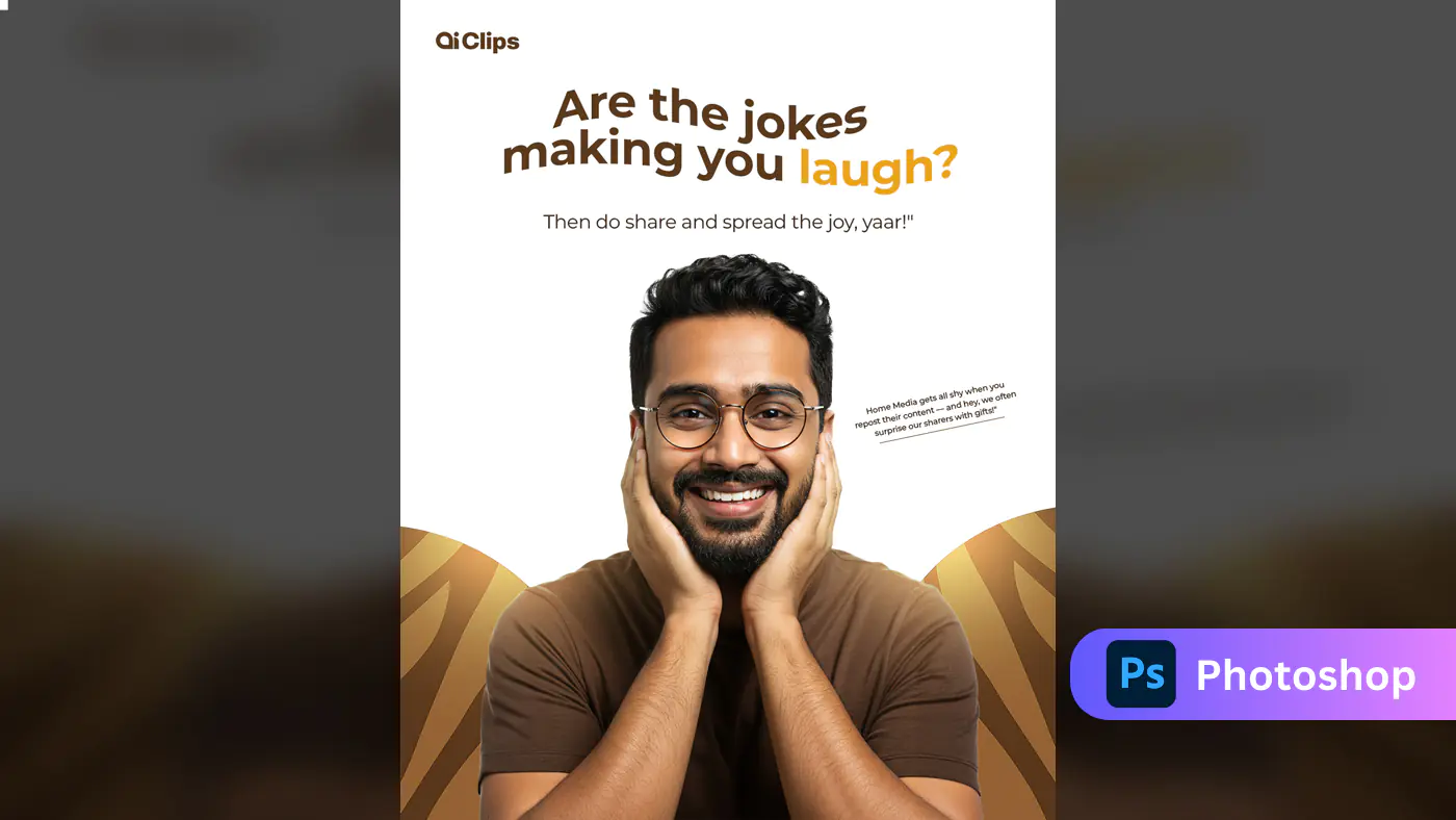 Humor Sharing Social Media Template