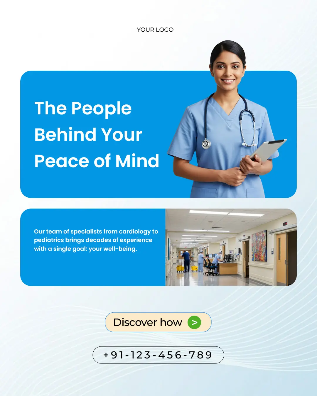 Clinic & Hospital Promotional Template