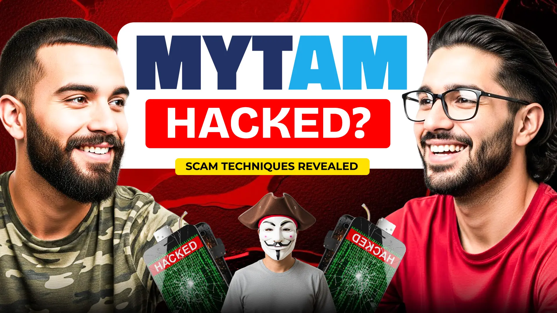 Cybersecurity Discussion Thumbnail Template