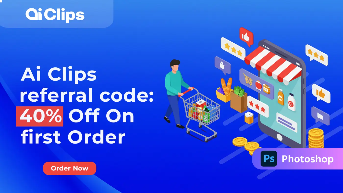Versatile Photoshop Template for E-Commerce Promotions