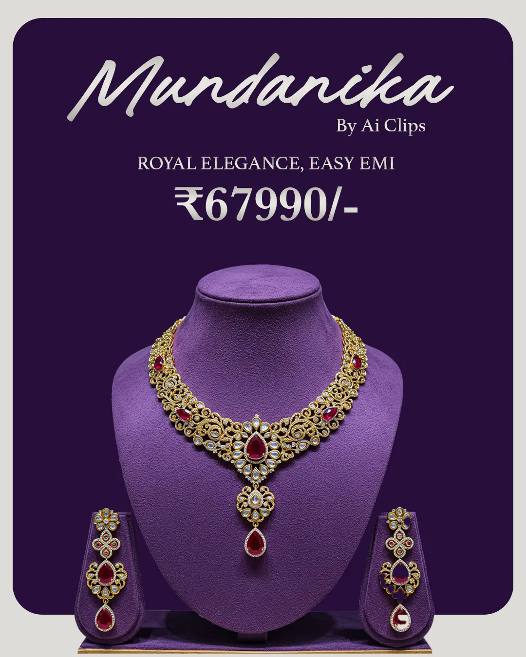 Luxury Jewelry Promotion Template