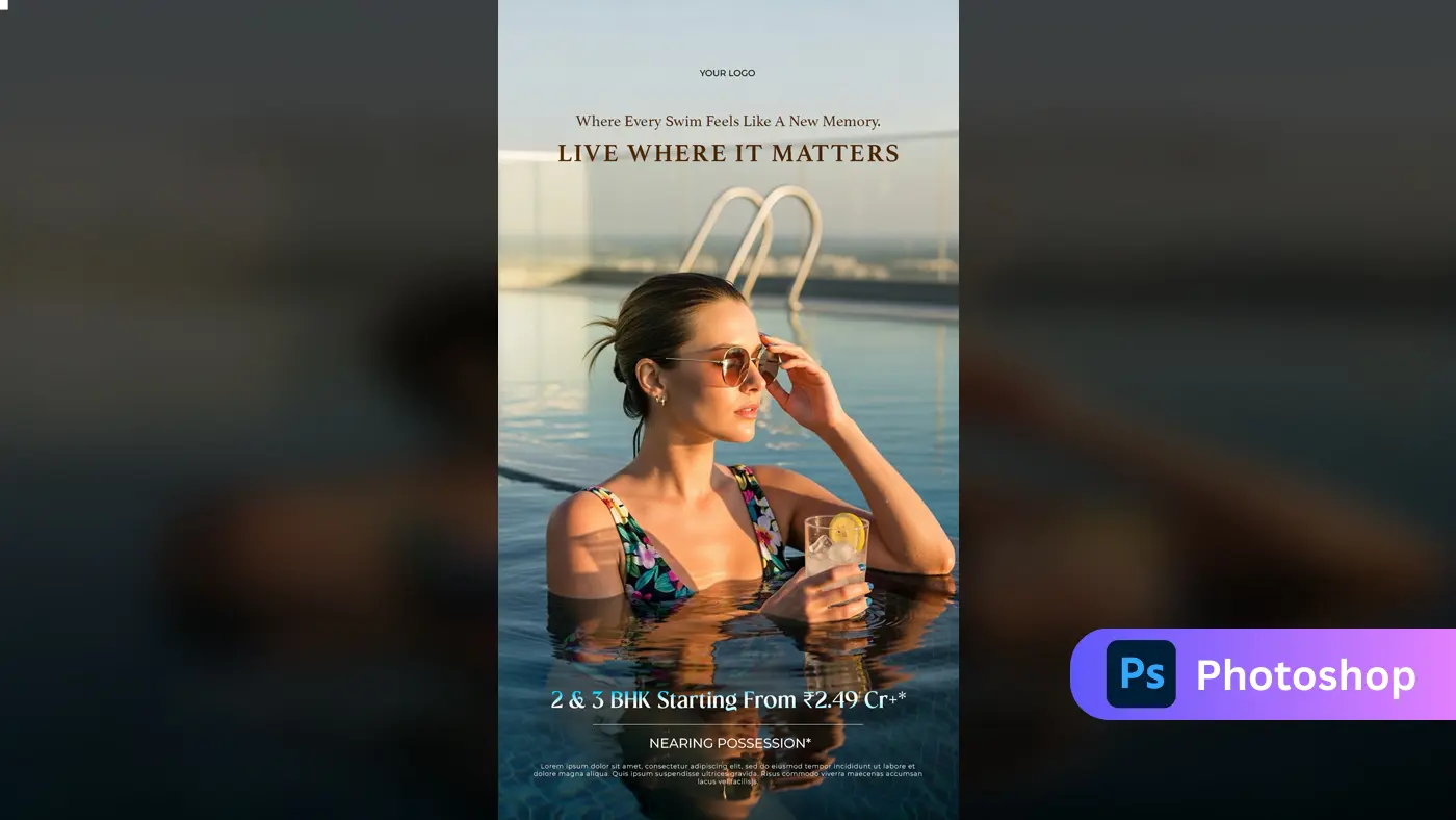 Premium Property Lifestyle Ad Template
