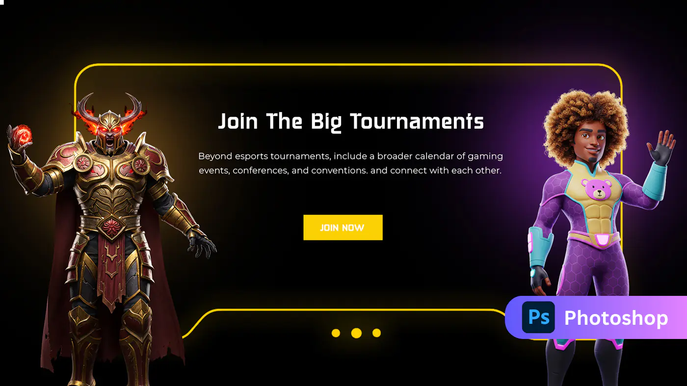 Gaming Tournament Promo Banner Template