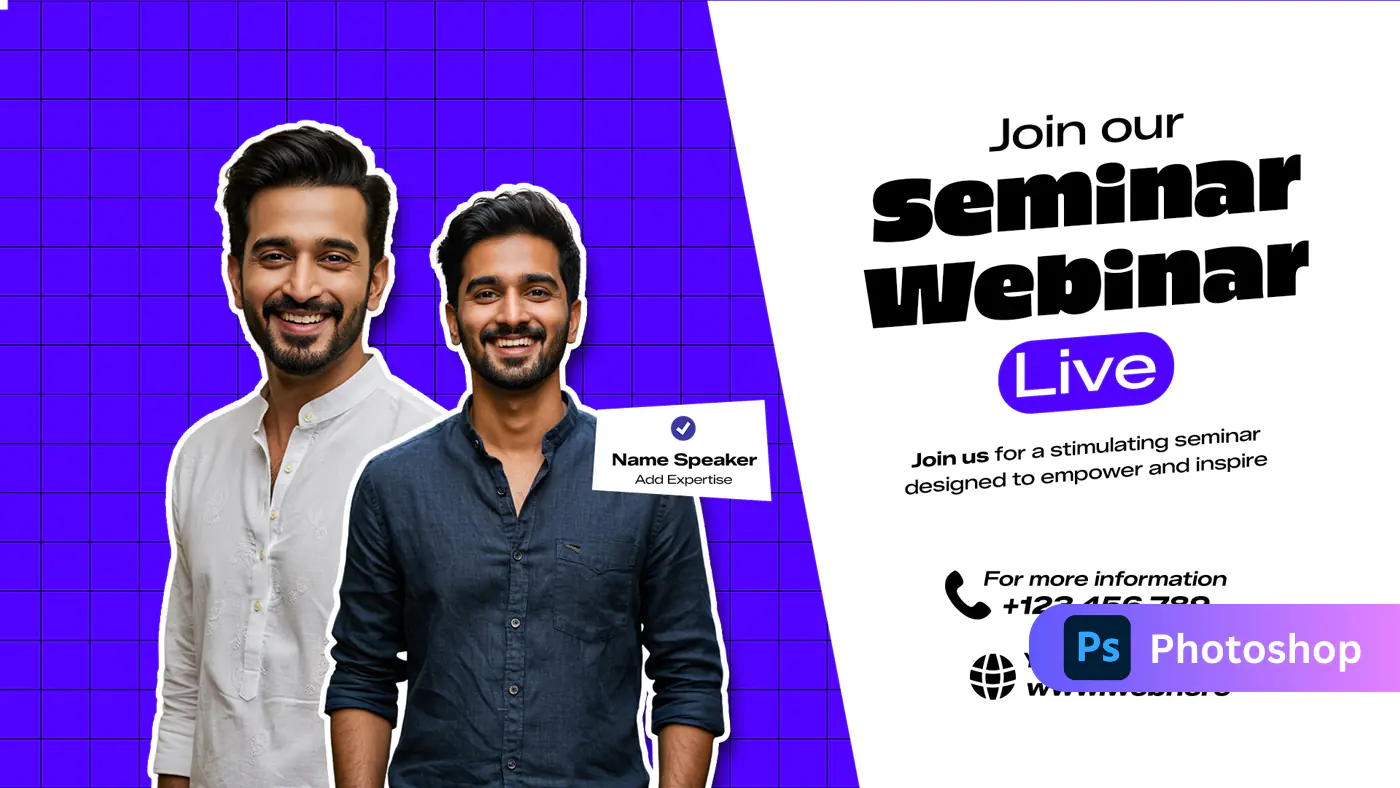 Dynamic Duo Seminar Webinar Template