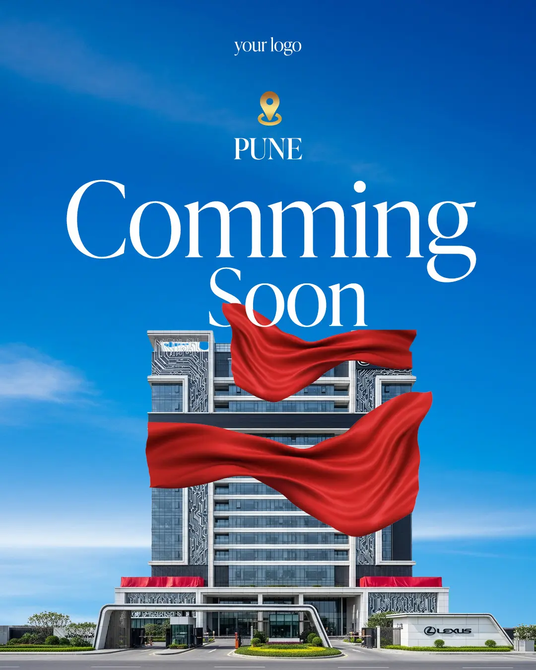 Pune Property Launch Announcement Template