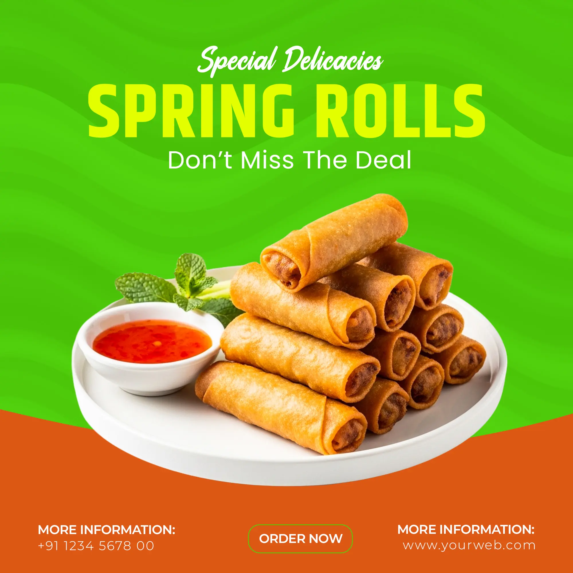 Appetizer Special Social Media Post