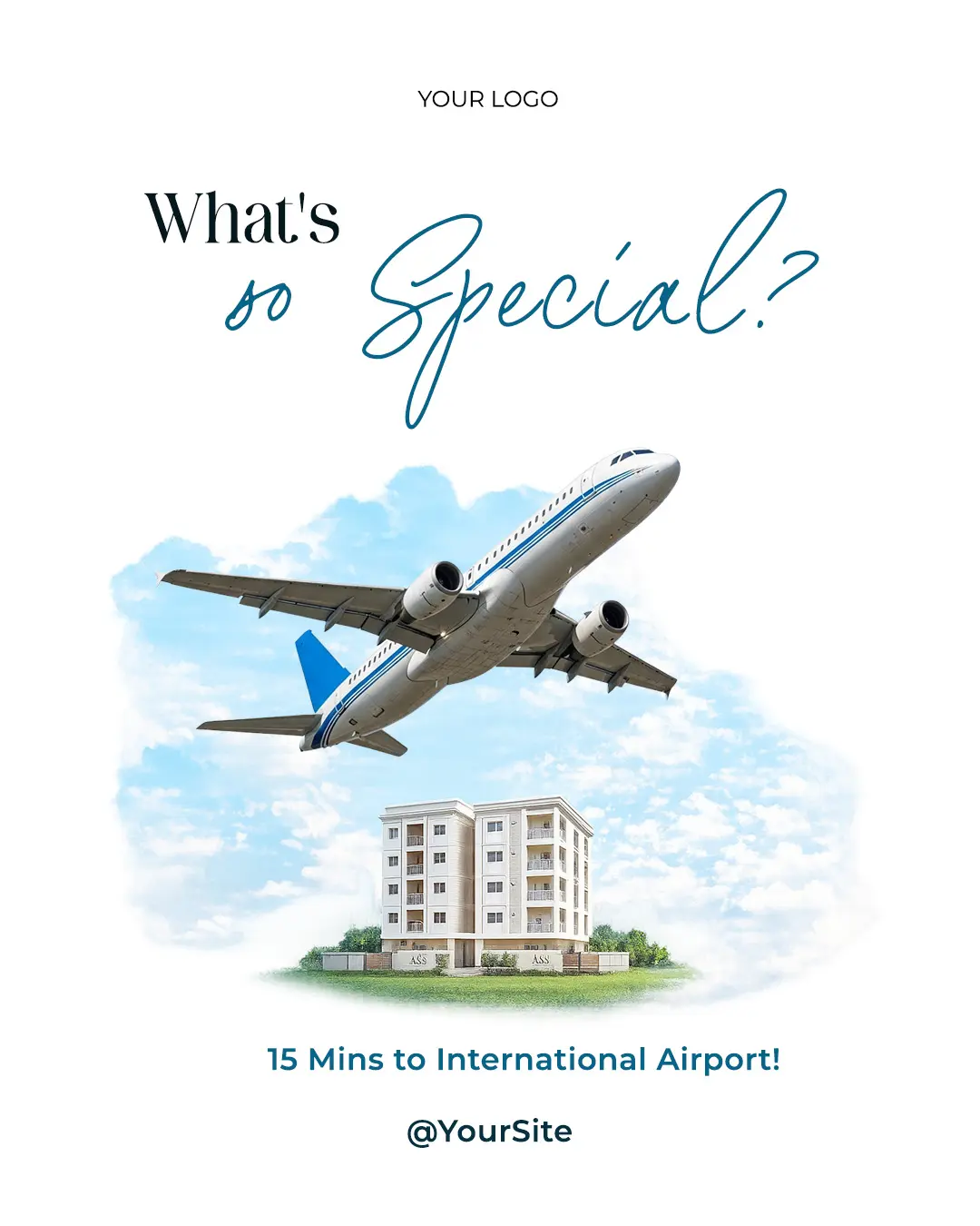 Airport Proximity Real Estate Template