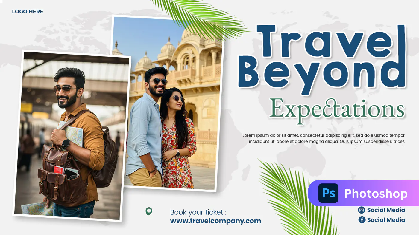 India Travel Adventure Promotional Template