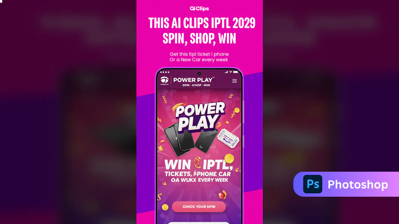 Spin & Win Contest App Promo Template