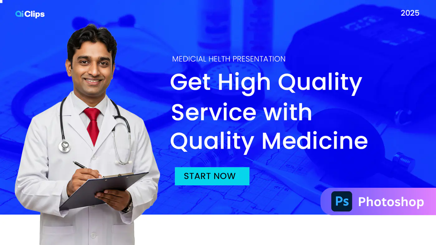 Medical Health Presentation Banner Template