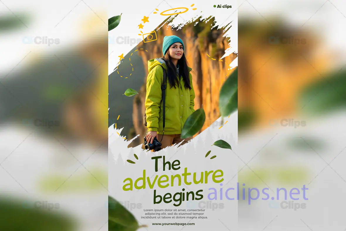 Adventure Instagram Story PSD Template