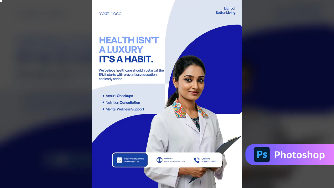 Healthcare Habit Promotion Template