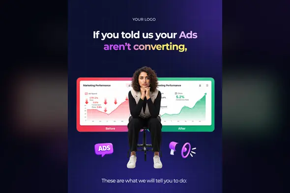 Digital Marketing Results Showcase Template