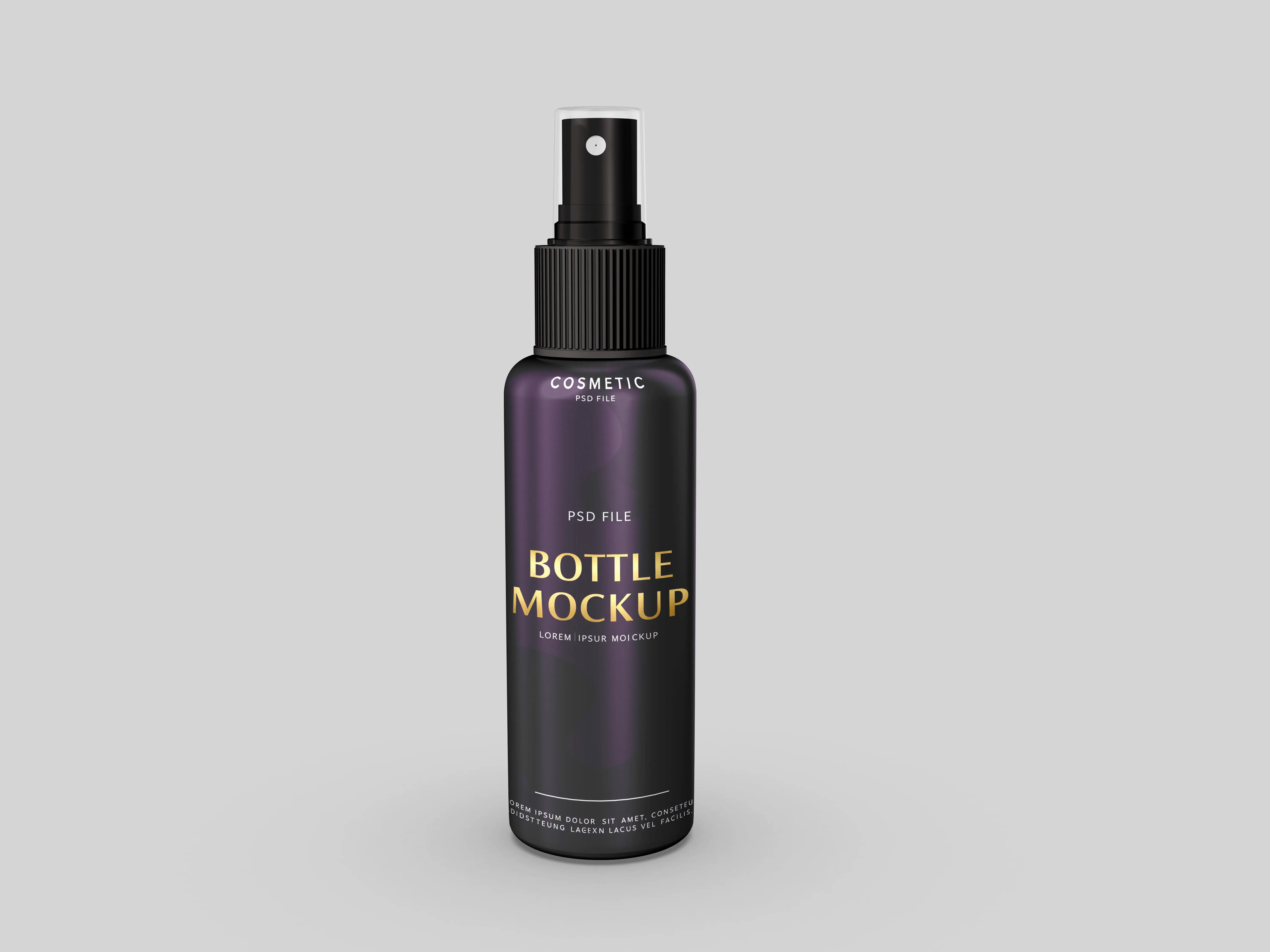Luxury Spray Bottle Mockup