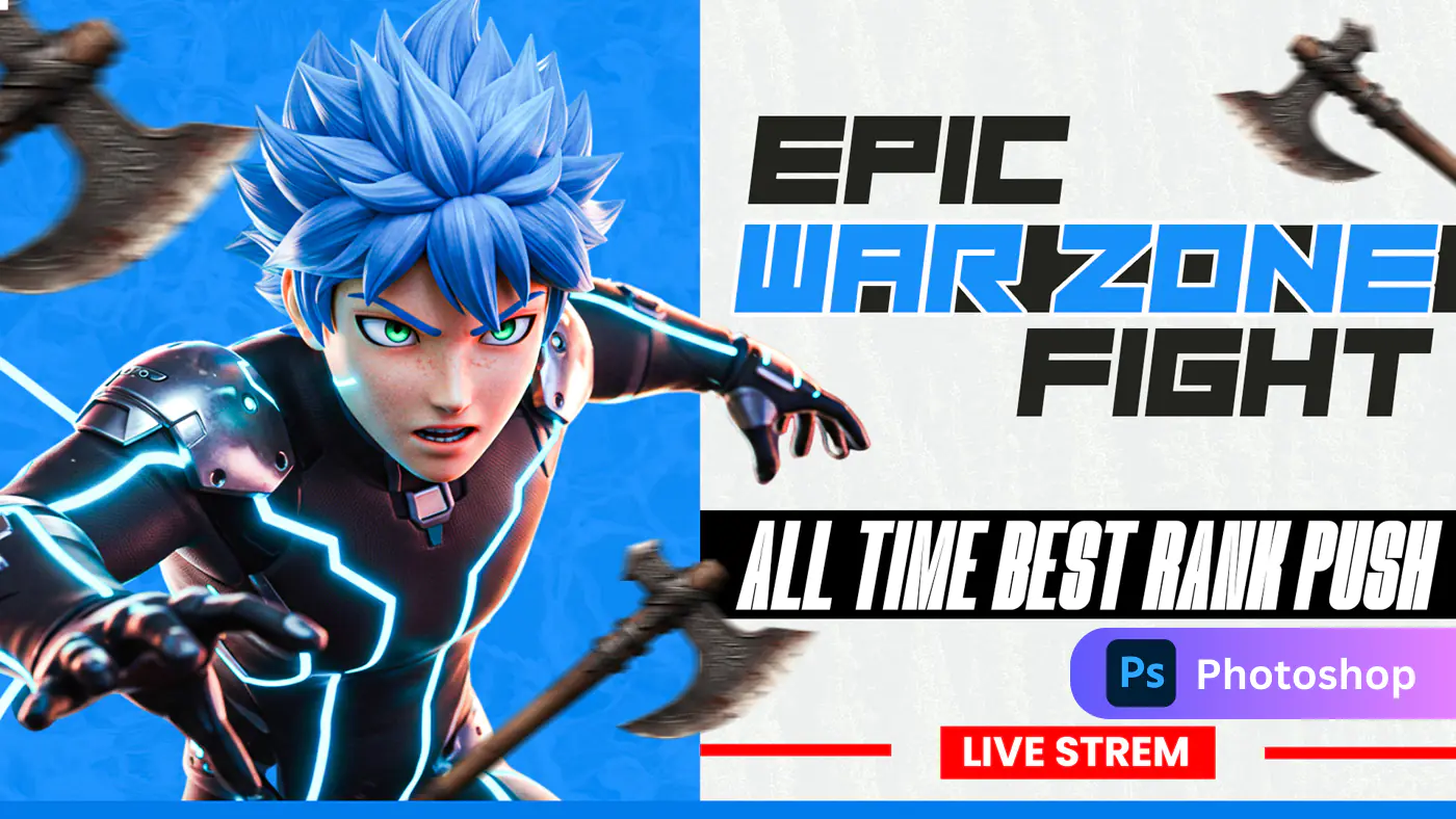 Epic Warzone Fight Live Stream Template