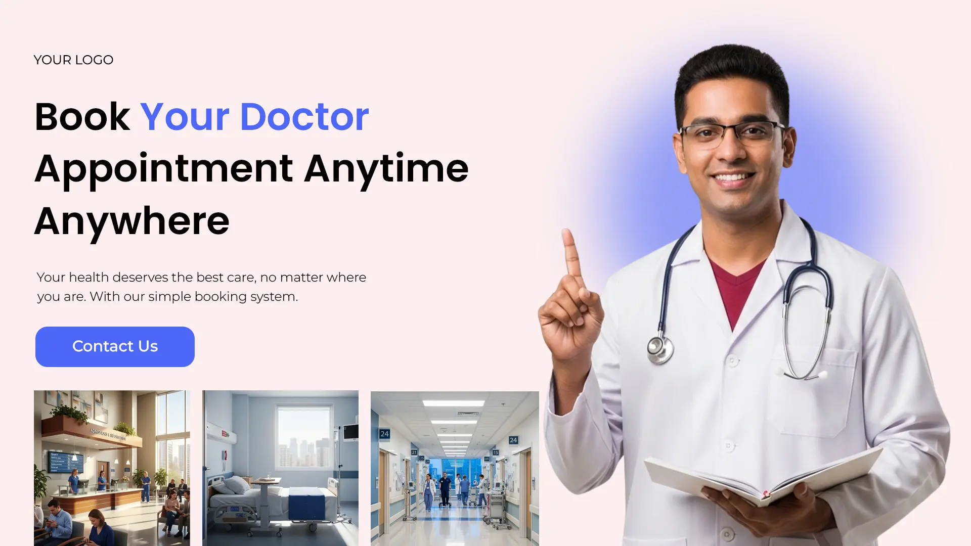 Medical Appointment Booking Web Banner