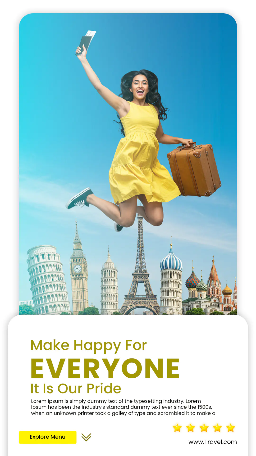 Joyful Travel Social Media Template
