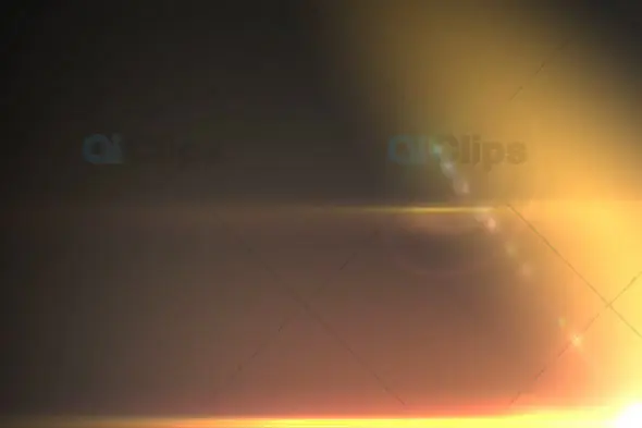 Golden Light Flare Motion Background