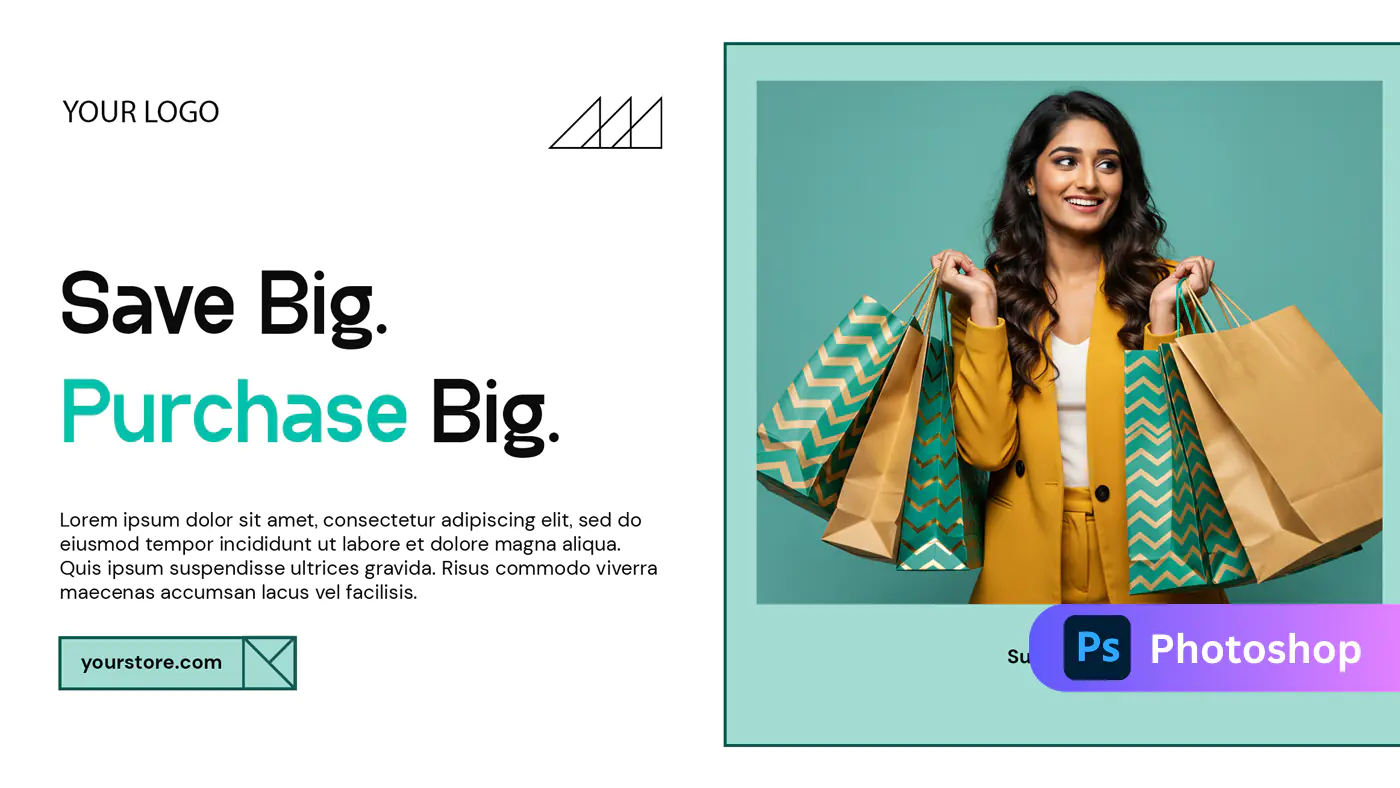 Retail Sale Promotion Banner Template
