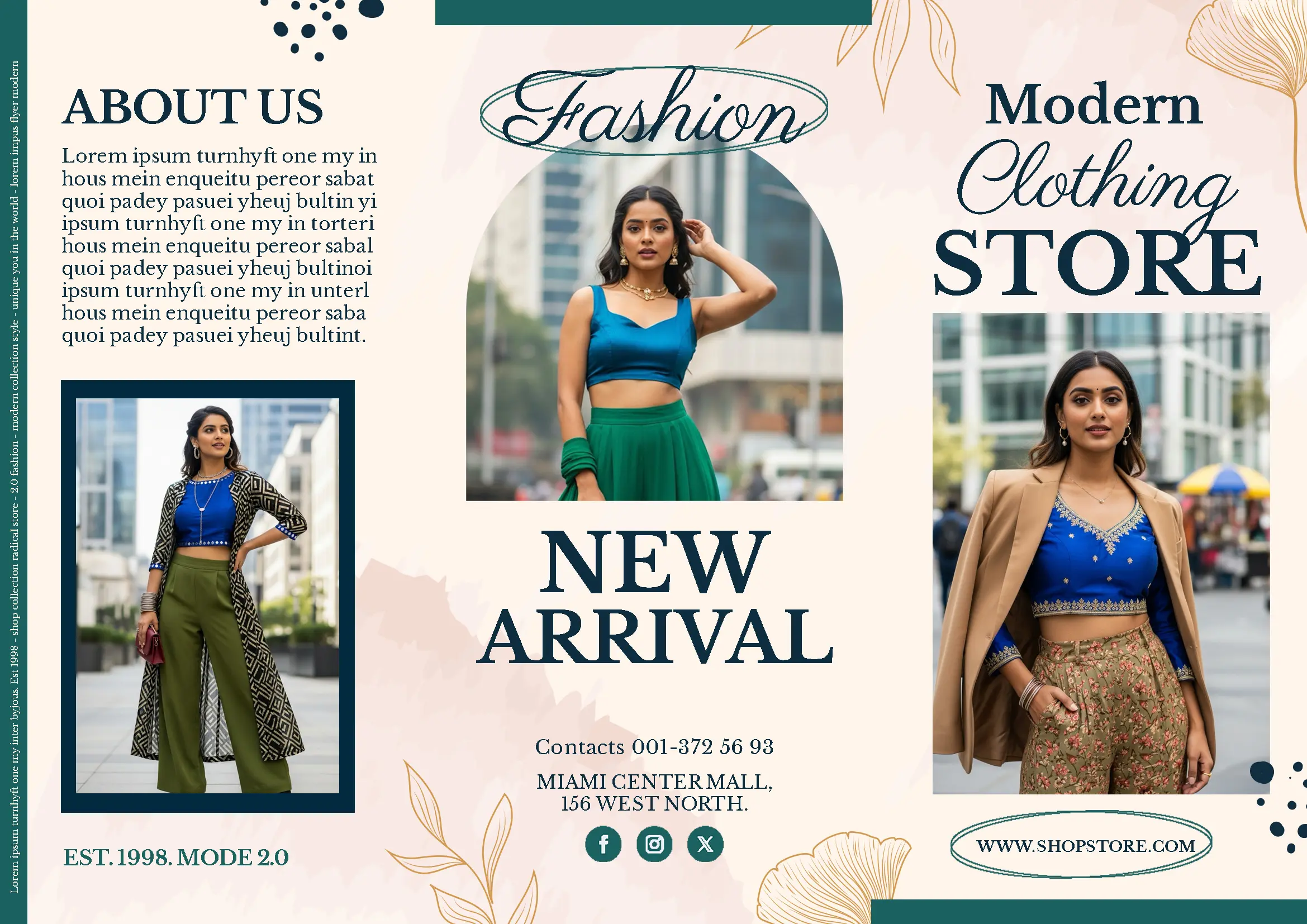 Elegant Fashion Boutique Social Media Template