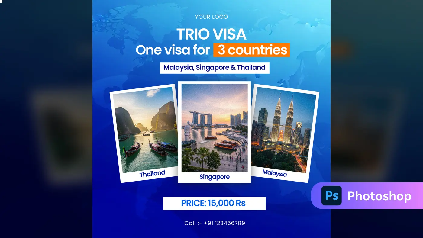 Travel & Tour Visa Promotion Template